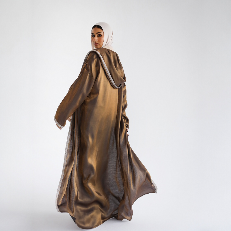 Bronze Moroccan abaya