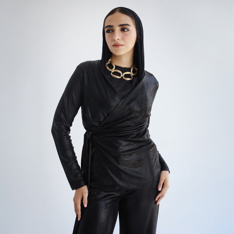 Black metallic set