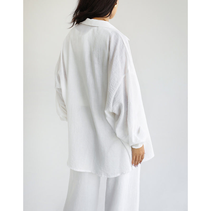 Linen oversized co-ord set