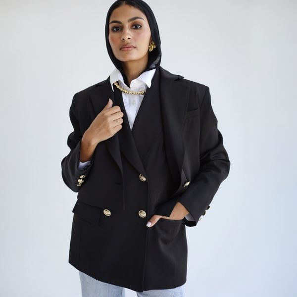 Black blazer & vest