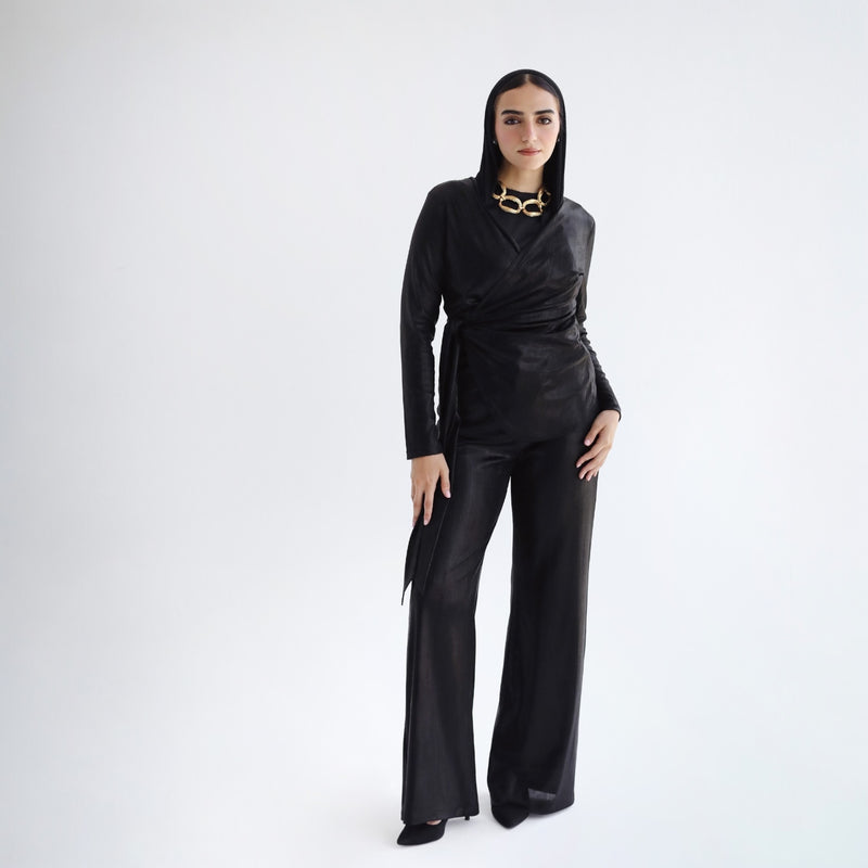 Black metallic set