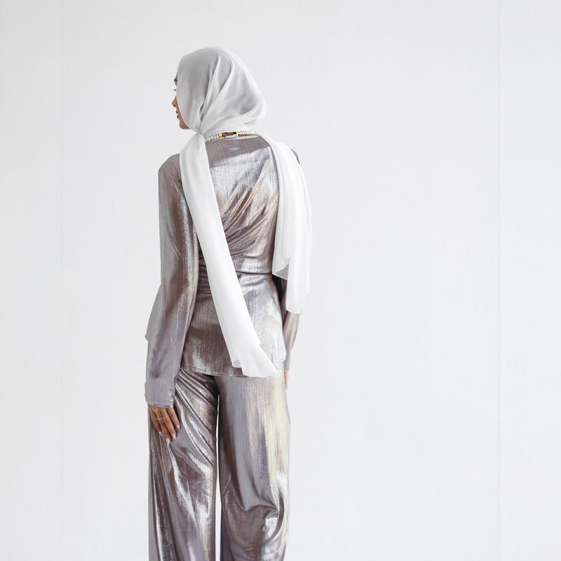 Two tone metallic set