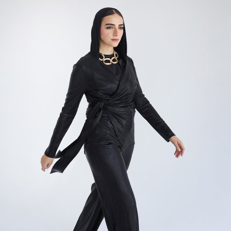 Black metallic set