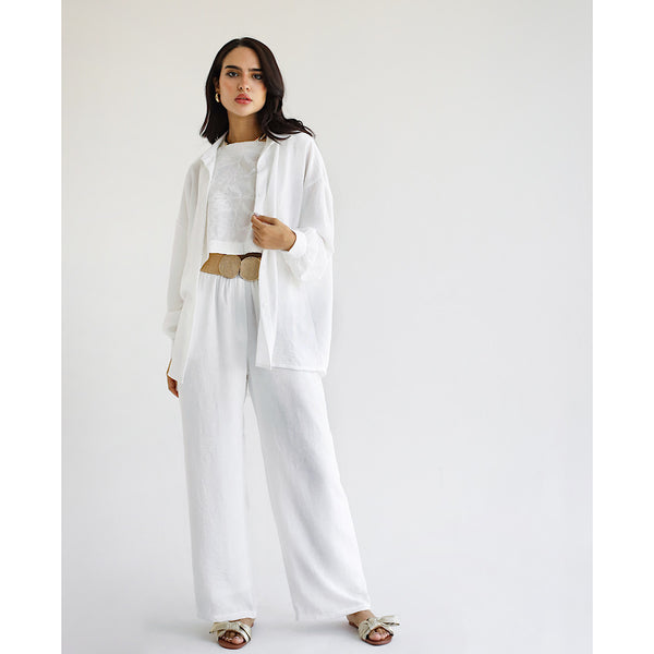 Linen oversized co-ord set