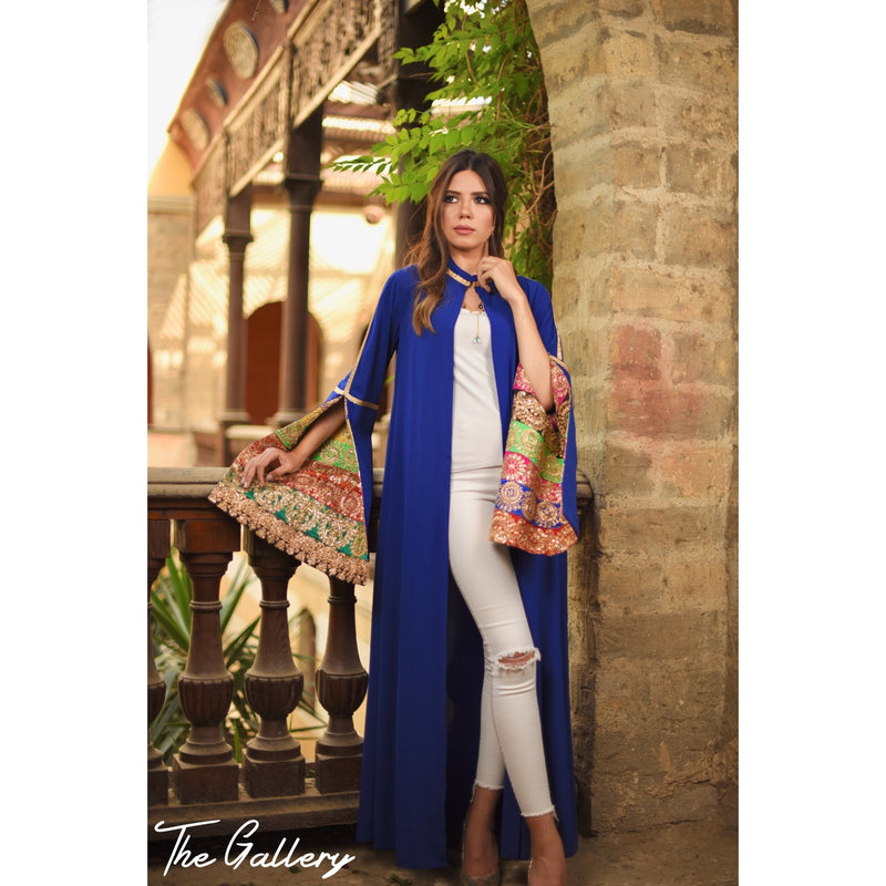 Blue indian kaftan