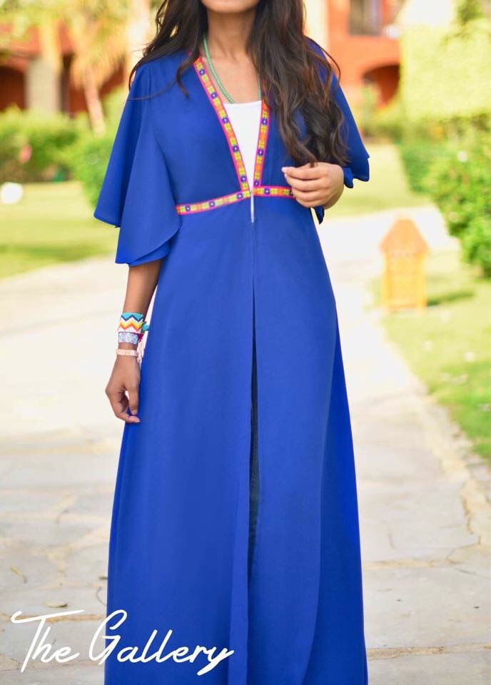 Blue indian dress
